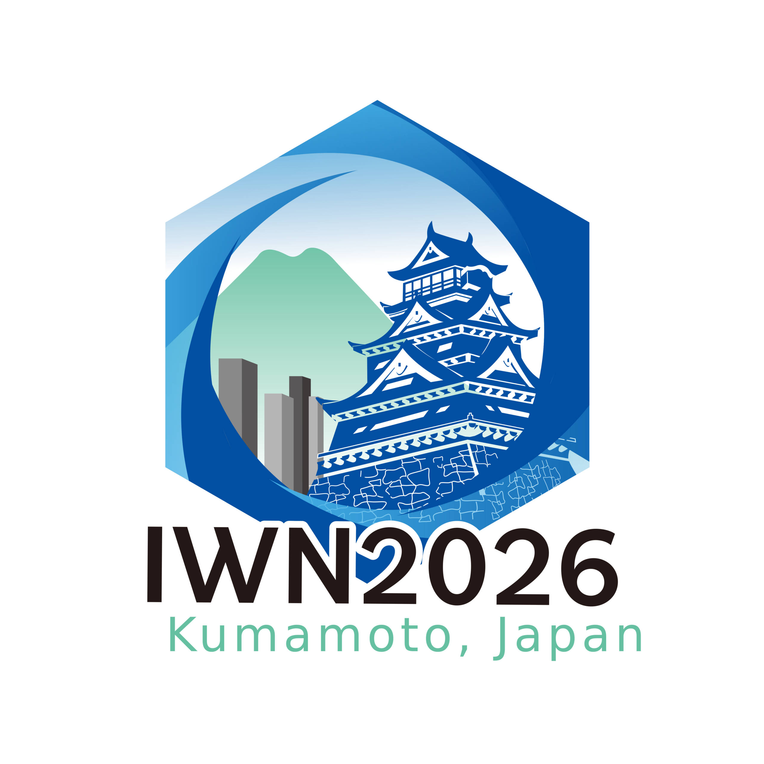 IWN2026（International Workshop on Nitride Semiconductors 2026）公式ロゴ